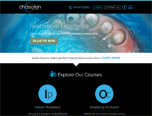 Tablet Screenshot of chasoleneducation.com